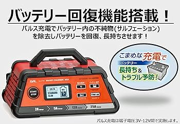 BAL（大橋産業）充電器スマートチャージャー　BAL NO.2708 BAL（大橋産業） BAL No.2708 大橋産業 12V/24V バッテリー充電